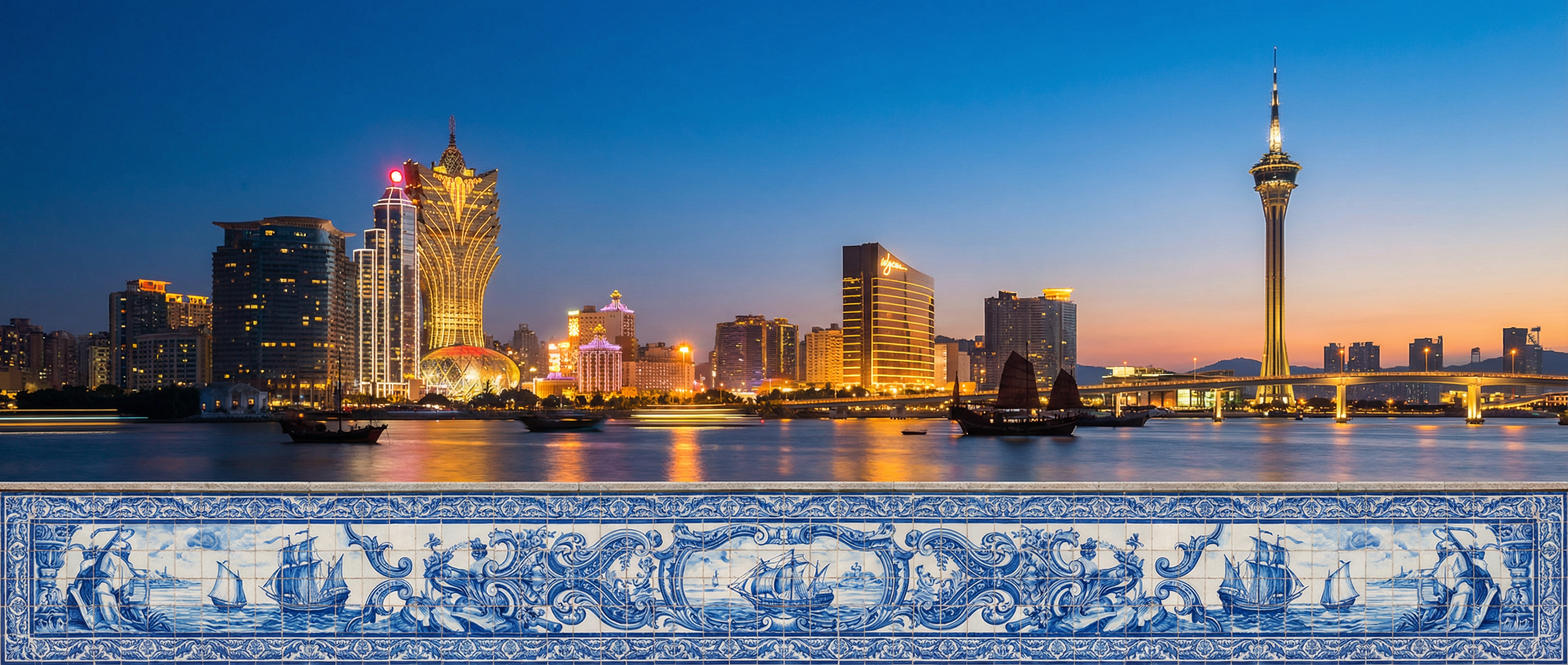 澳门娱乐城 - 澳门天际线全景
